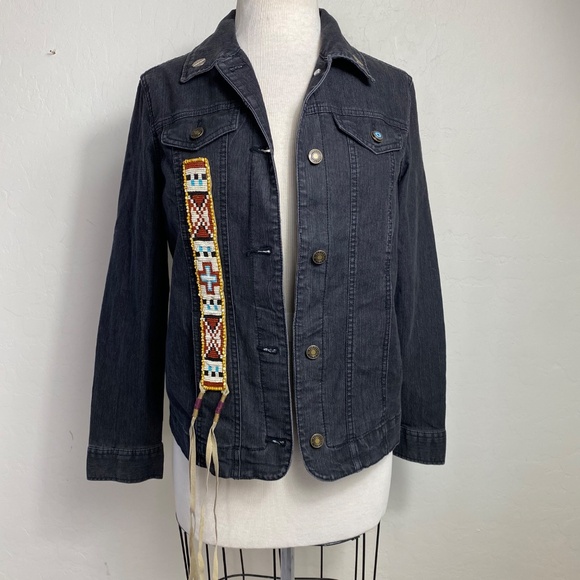 Hand Crafted One of a king Jacket American Indian inspired - Picture 7 of 13